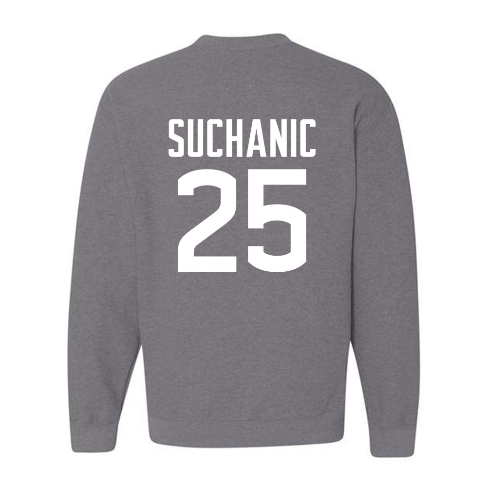 UConn - NCAA Football : Saxton Suchanic - Sports Shersey Crewneck Sweatshirt-1