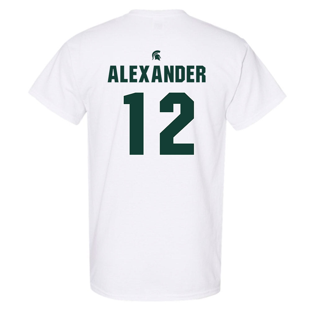 Michigan State - NCAA Women's Basketball : Isa Alexander - Sports Shersey T-Shirt-1