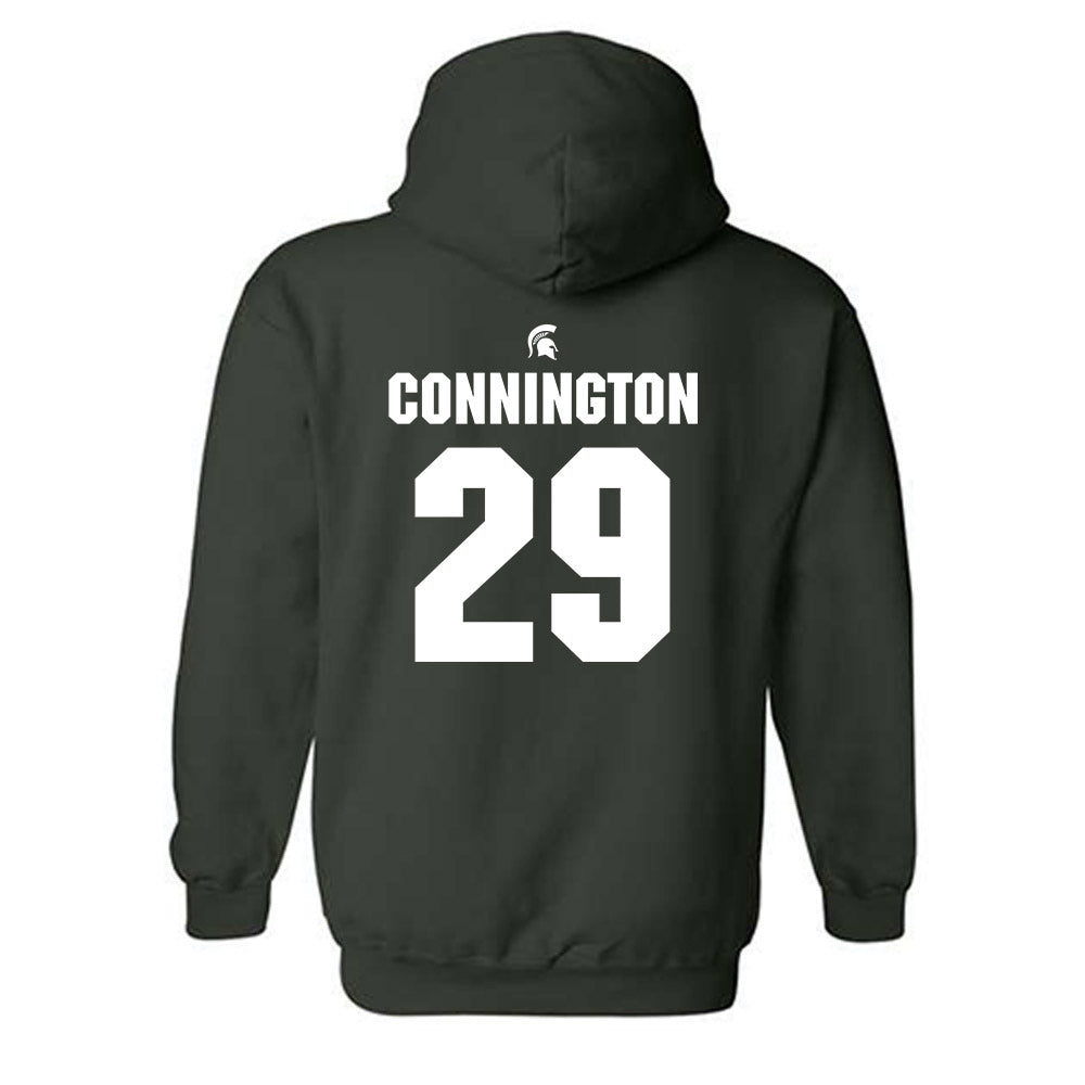 Michigan State - NCAA Football : Martin Connington - Generic Shersey Hooded Sweatshirt