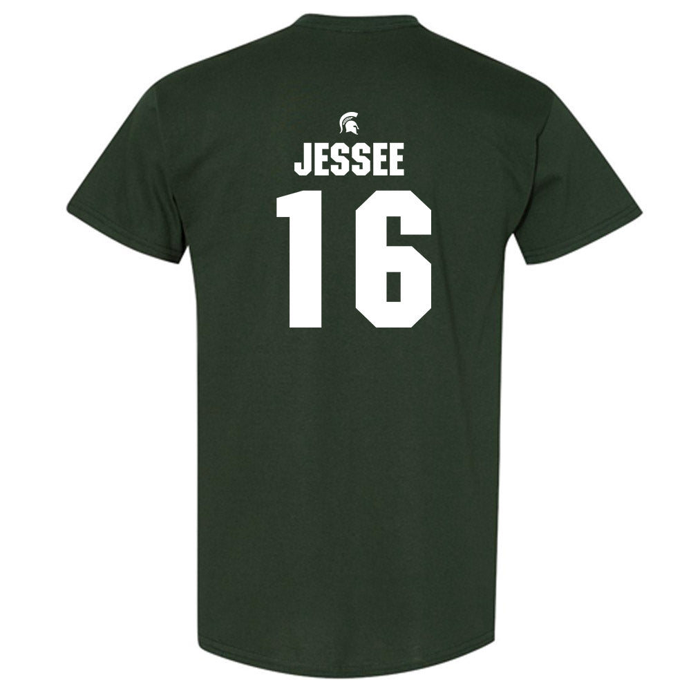 Michigan State - NCAA Football : Ryland Jessee - Generic Shersey T-Shirt-1