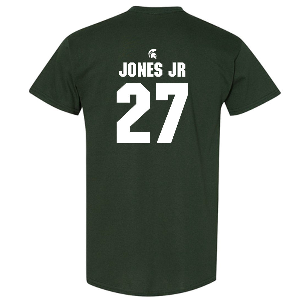 Michigan State - NCAA Football : Darrin Jones Jr - Generic Shersey T-Shirt-1