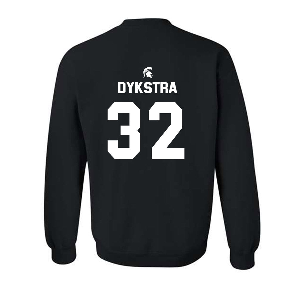 Michigan State - NCAA Women's Basketball : Marah Dykstra - Sports Shersey Crewneck Sweatshirt-1