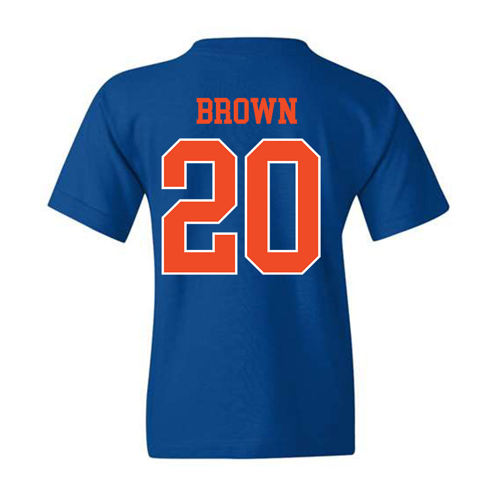 Florida - NCAA Men's Basketball : Isaiah Brown - Youth T-Shirt