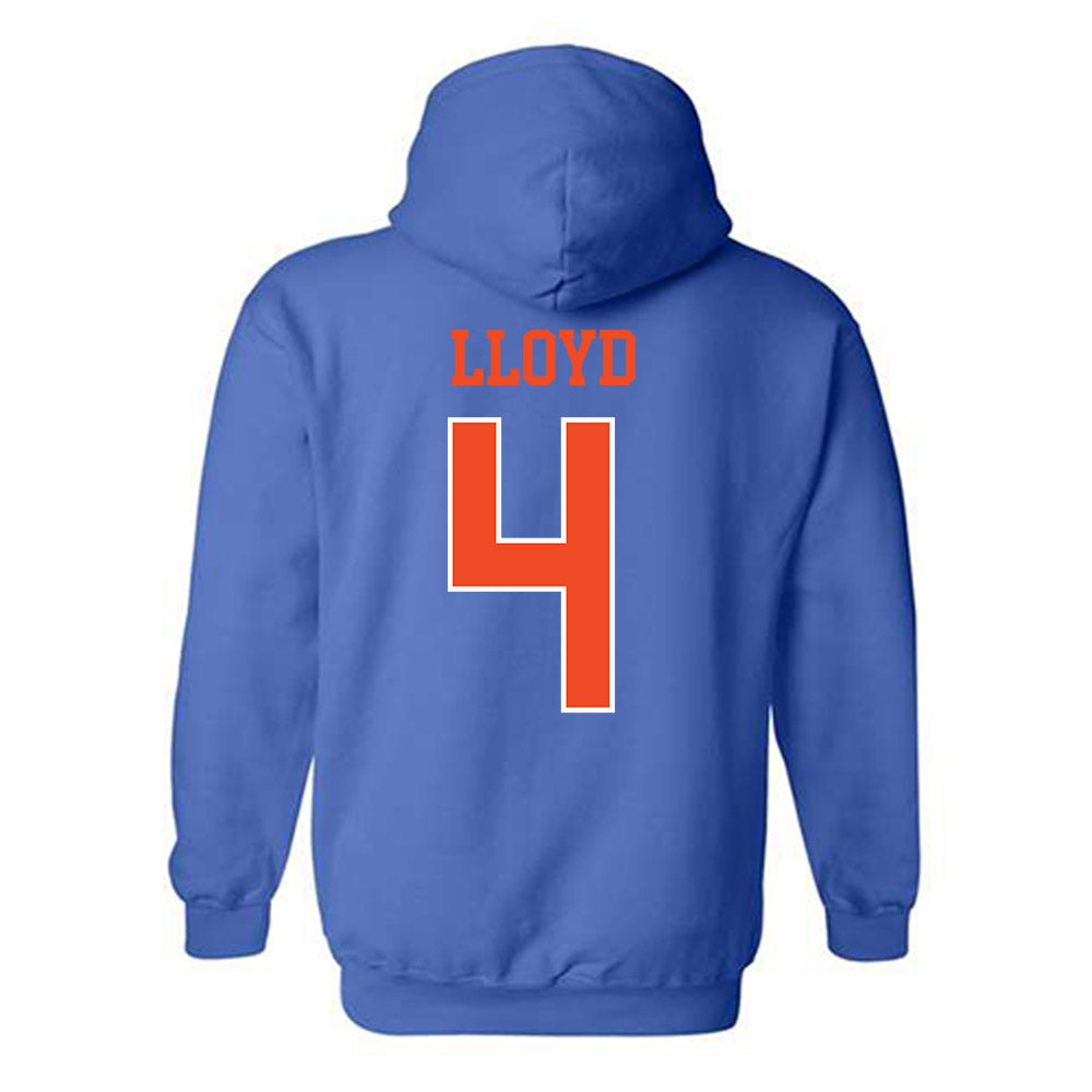 Florida - NCAA Men's Basketball : Alexander Lloyd - Generic Shersey Hooded Sweatshirt-1
