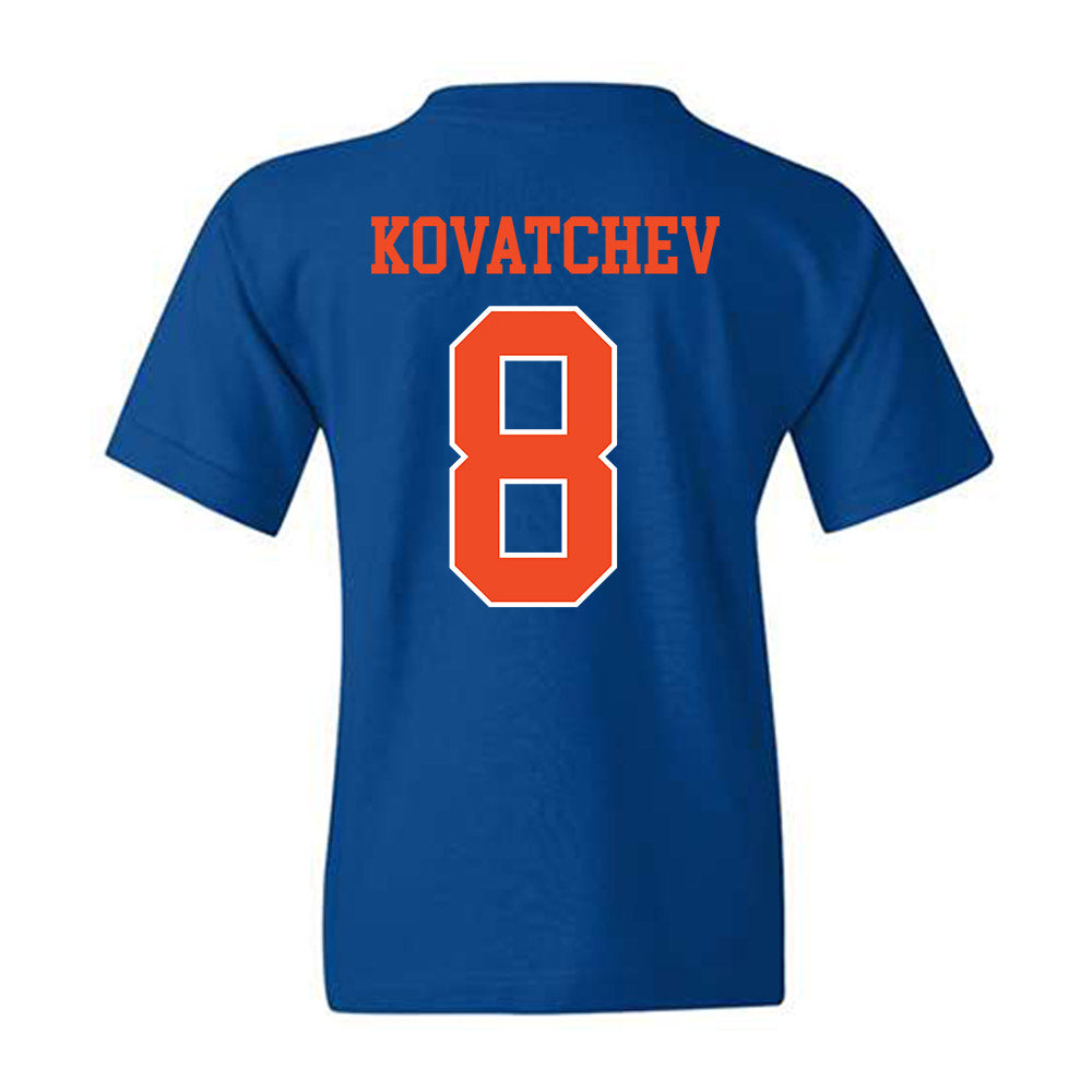 Florida - NCAA Men's Basketball : Alex Kovatchev - Generic Shersey Youth T-Shirt-1