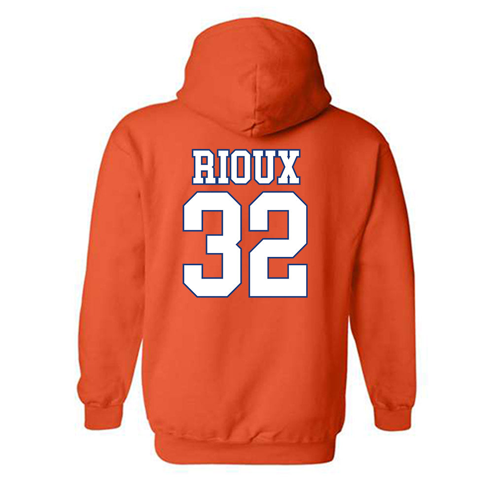 Florida - NCAA Men's Basketball : Olivier Rioux - Sports Shersey Hooded Sweatshirt