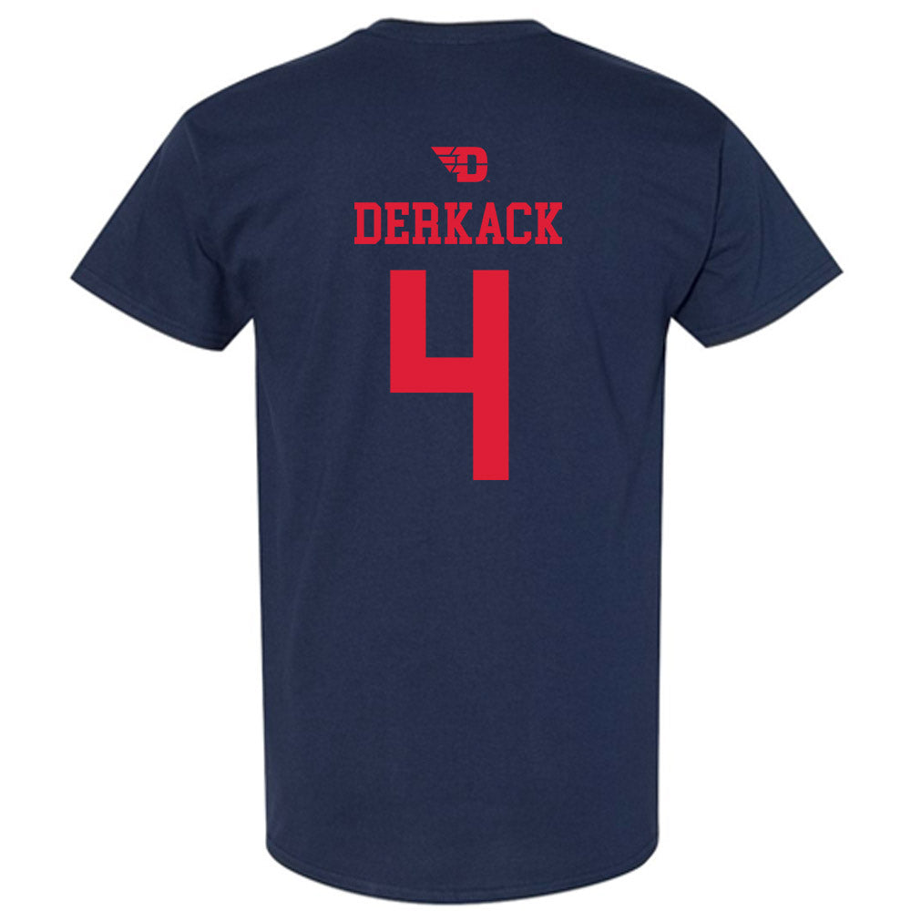 Dayton - NCAA Men's Basketball : Jordan Derkack - Sports Shersey T-Shirt-1