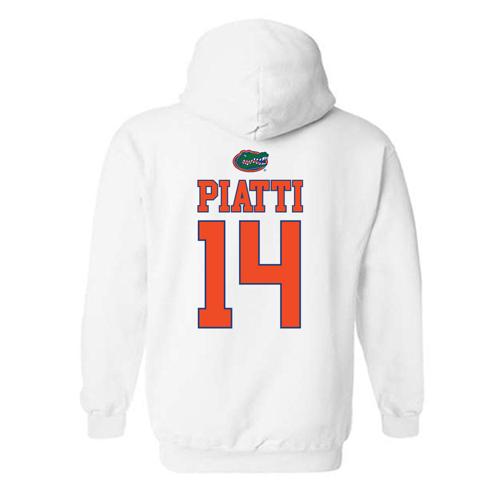 Florida - NCAA Women's Basketball : Caterina Piatti - Sports Shersey Hooded Sweatshirt-1