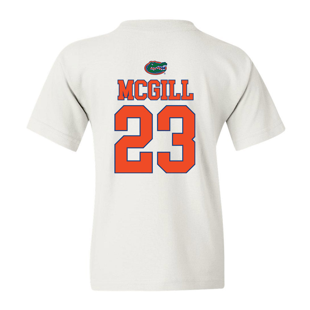 Florida - NCAA Women's Basketball : Alivia McGill - Youth T-Shirt