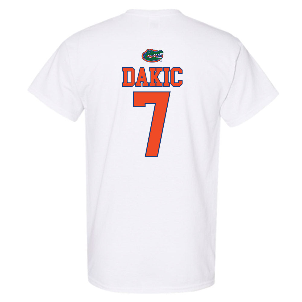 Florida - NCAA Women's Basketball : Emilija Dakic - Sports Shersey T-Shirt-1