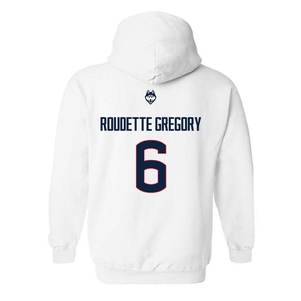 UConn - NCAA Men's Soccer : Khaya Roudette Gregory - Hooded Sweatshirt-1