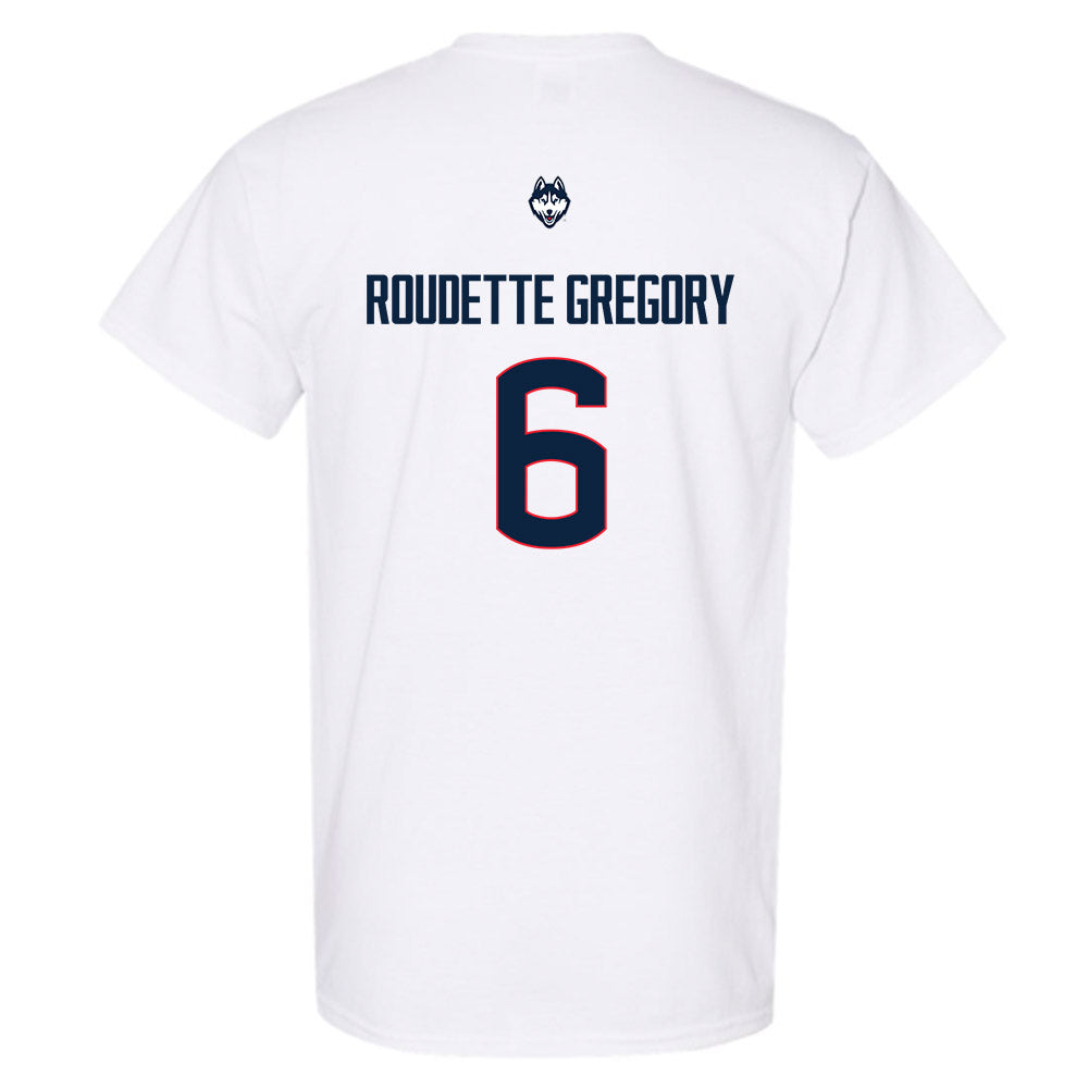 UConn - NCAA Men's Soccer : Khaya Roudette Gregory - T-Shirt-1