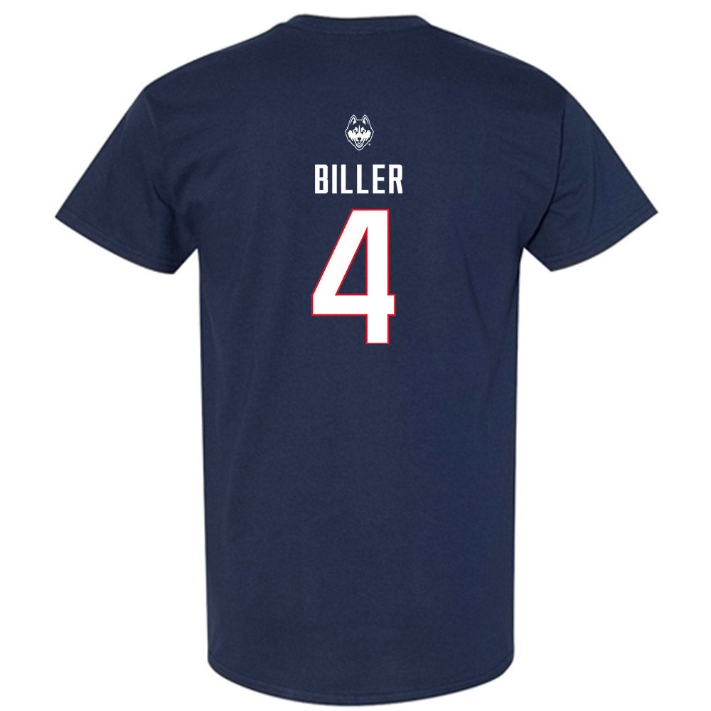 UConn - NCAA Baseball : Sam Biller - Sports Shersey T-Shirt-1