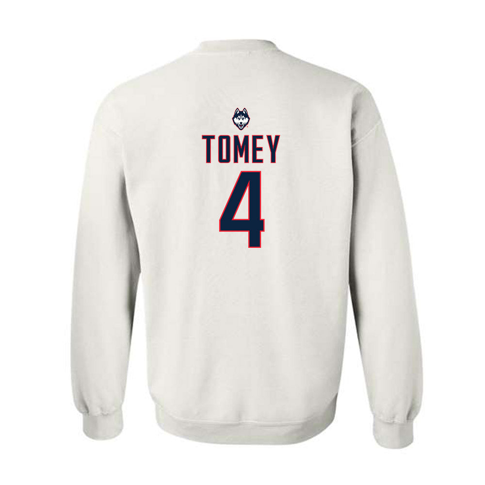UConn - NCAA Women's Lacrosse : Camryn Tomey - Sports Shersey Crewneck Sweatshirt-1