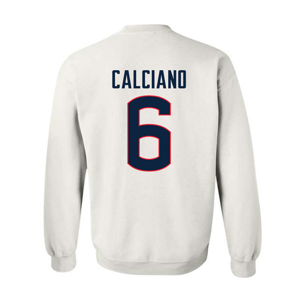 UConn - NCAA Softball : Ava Calciano - Sports Shersey Crewneck Sweatshirt-1