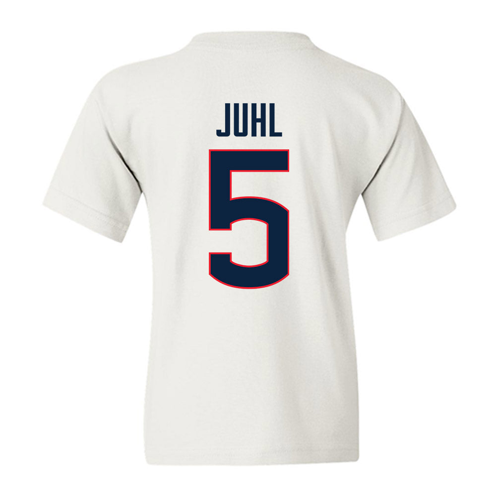 UConn - NCAA Softball : Alexis Juhl - Sports Shersey Youth T-Shirt-1