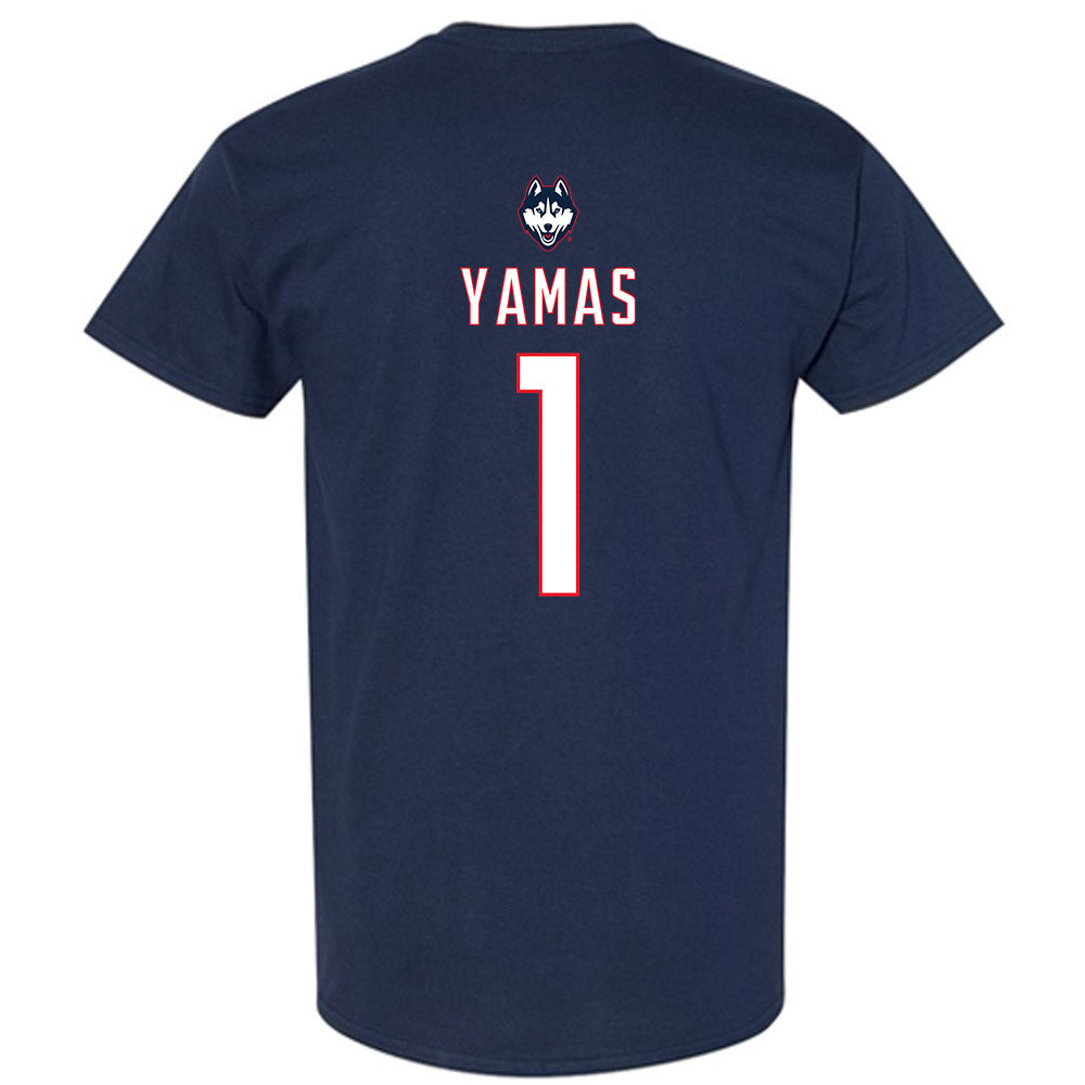 UConn - NCAA Women's Soccer : Ava Yamas - Sports Shersey T-Shirt-1