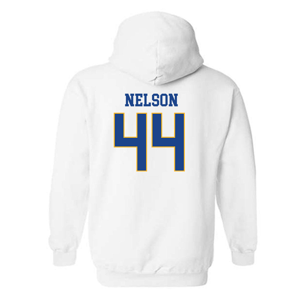 Pittsburgh - NCAA Men's Basketball : Jajuan Nelson - Classic Shersey Hooded Sweatshirt-1