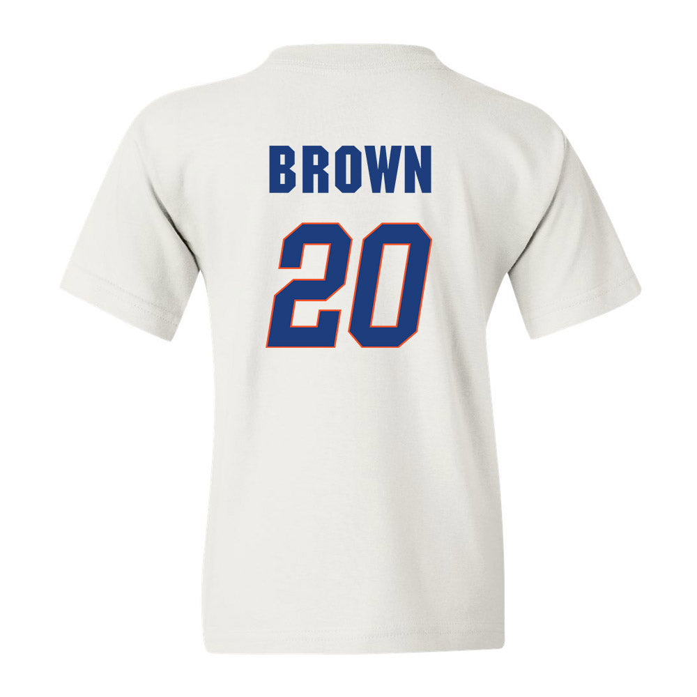 Florida - NCAA Men's Basketball : Isaiah Brown - Youth T-Shirt
