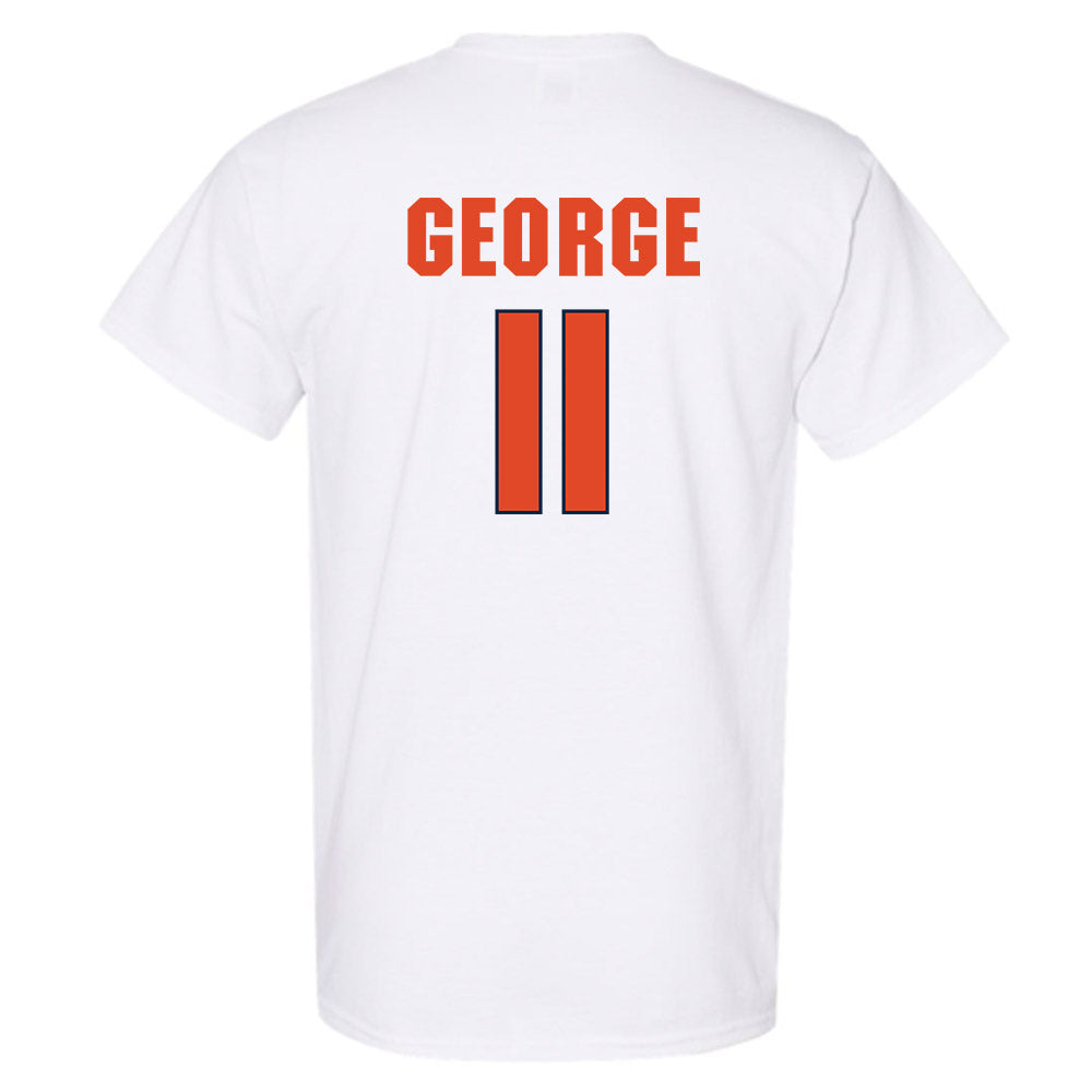Syracuse - NCAA Men's Basketball : Naithan George - Classic Shersey T-Shirt-1