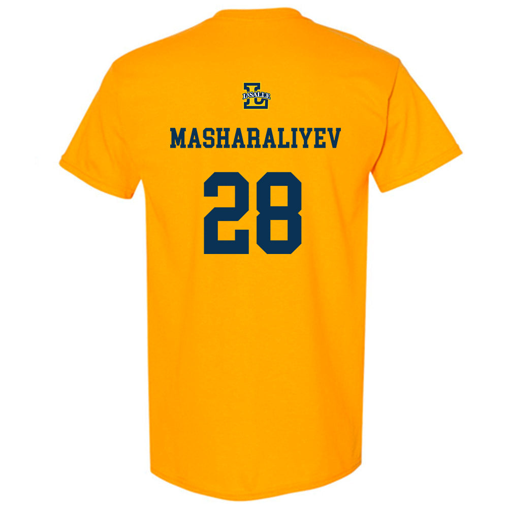 La Salle - NCAA Men's Basketball : Arlan Masharaliyev - Sports Shersey T-Shirt-1