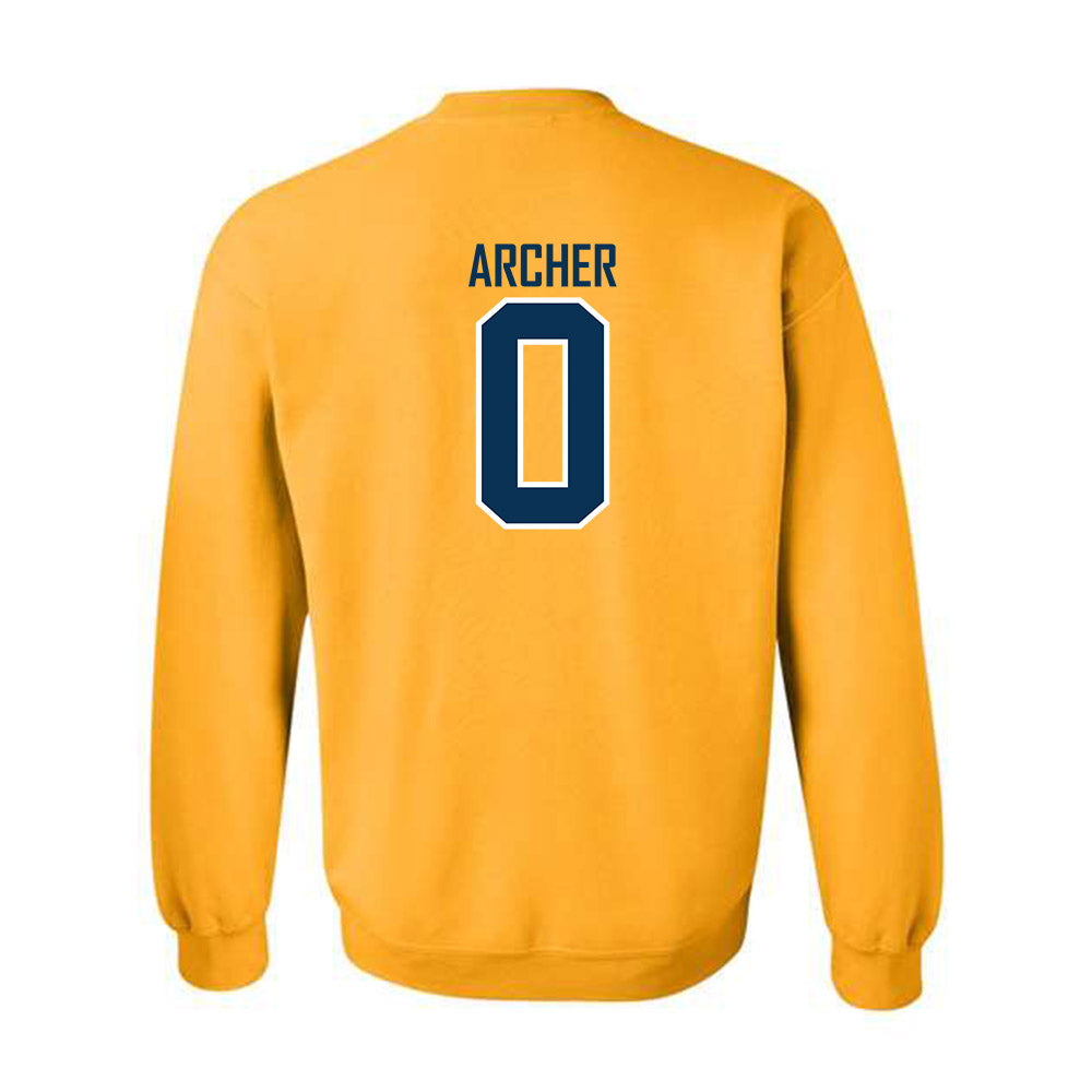 La Salle - NCAA Men's Basketball : Justin Archer - Generic Shersey Crewneck Sweatshirt-1