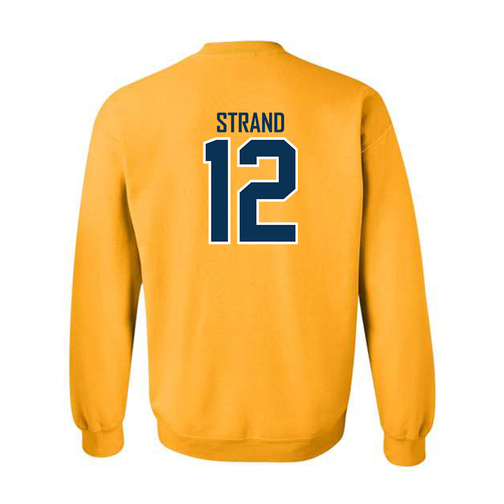 La Salle - NCAA Men's Basketball : Damon Strand - Generic Shersey Crewneck Sweatshirt-1