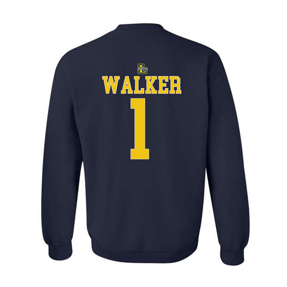 La Salle - NCAA Men's Basketball : Ashton Walker - Generic Shersey Crewneck Sweatshirt-1