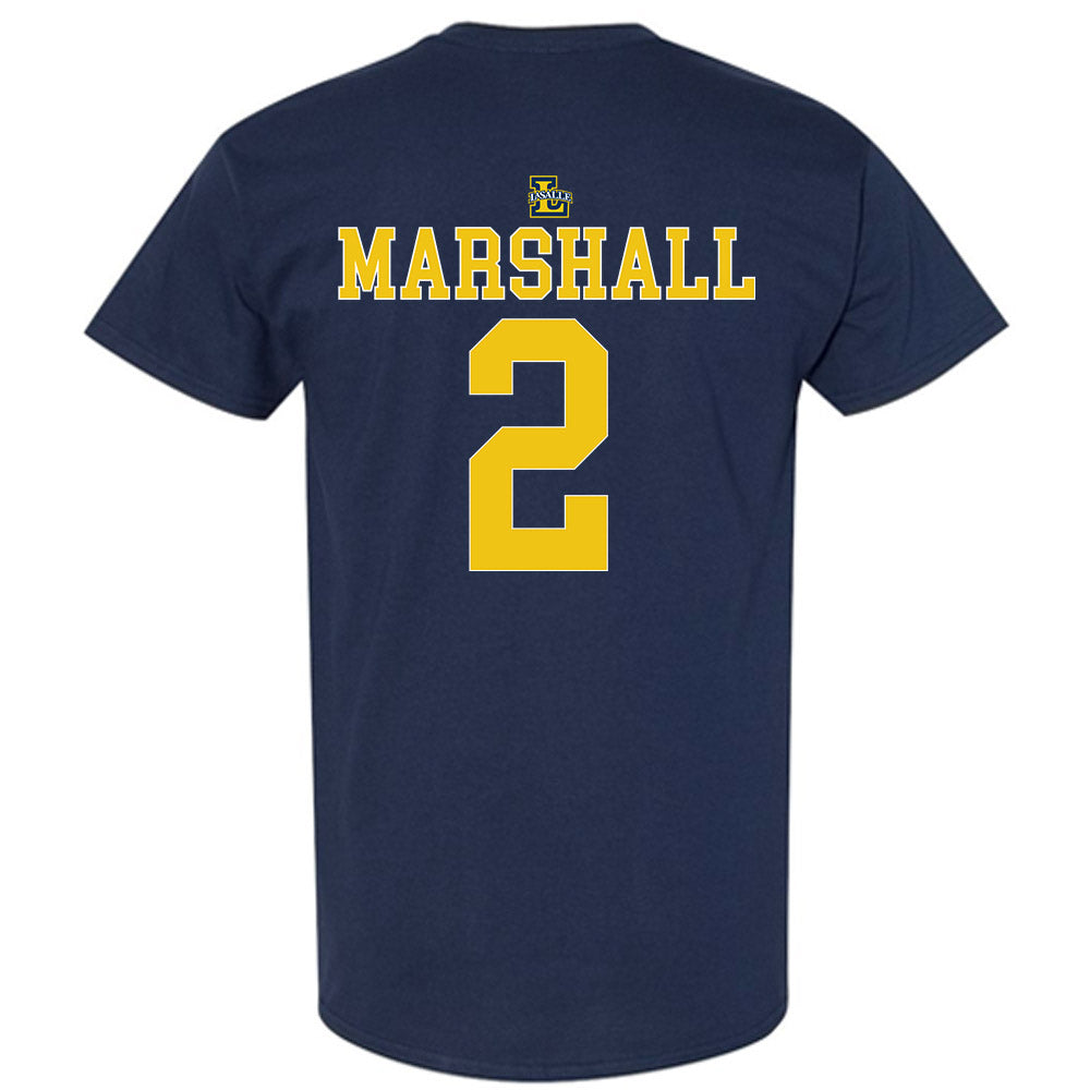 La Salle - NCAA Men's Basketball : Jaeden Marshall - Generic Shersey T-Shirt-1