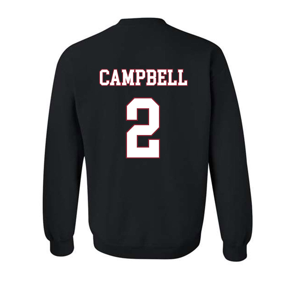 Troy - NCAA Men's Basketball : Cobi Campbell - Crewneck Sweatshirt-1