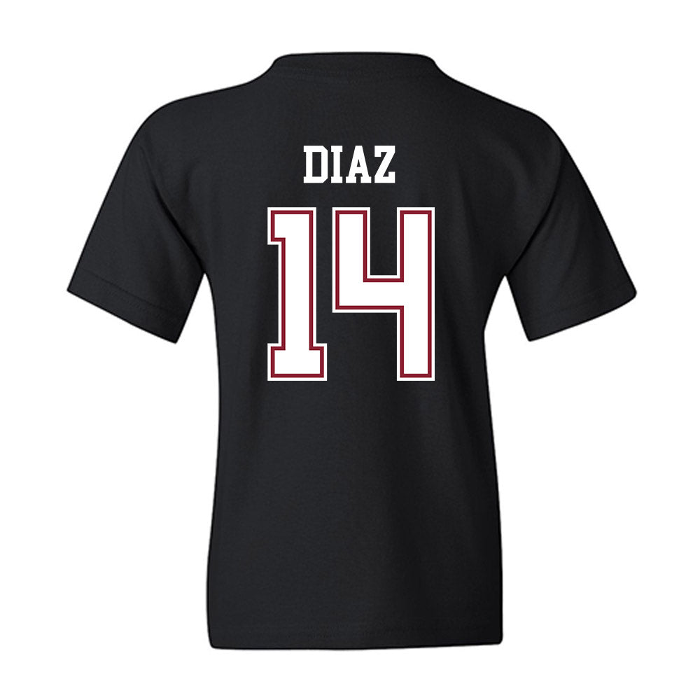 Troy - NCAA Baseball : Zaid Diaz - Classic Shersey Youth T-Shirt-1