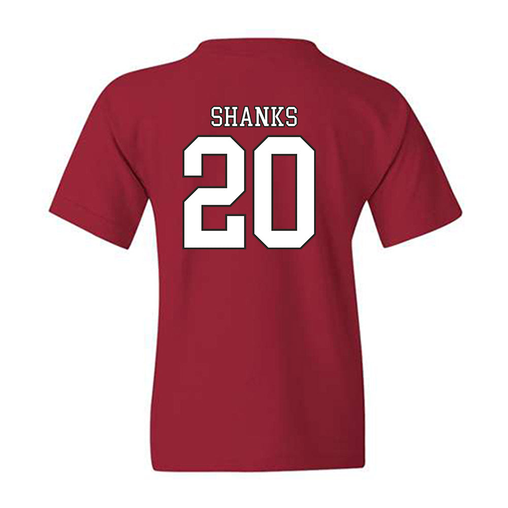 Troy - NCAA Football : Dakarai Shanks - Generic Shersey Youth T-Shirt-1