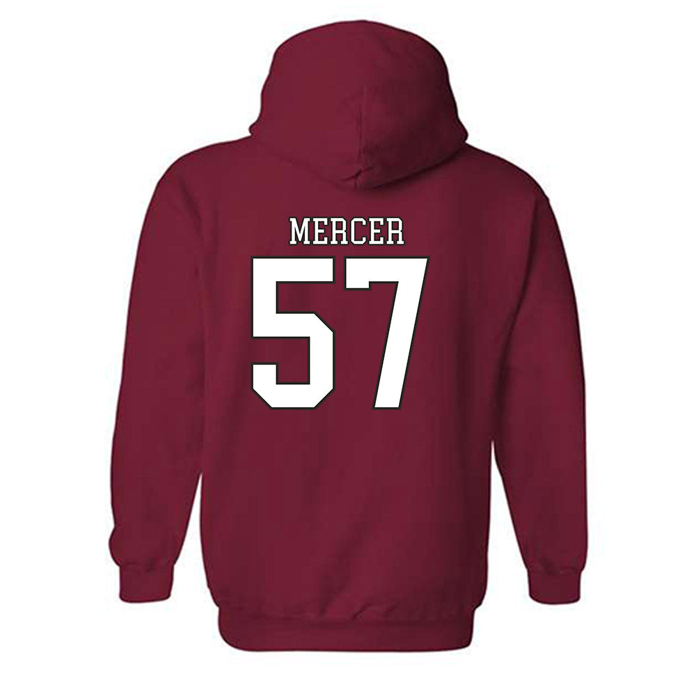Troy - NCAA Football : Noah Mercer - Generic Shersey Hooded Sweatshirt-1