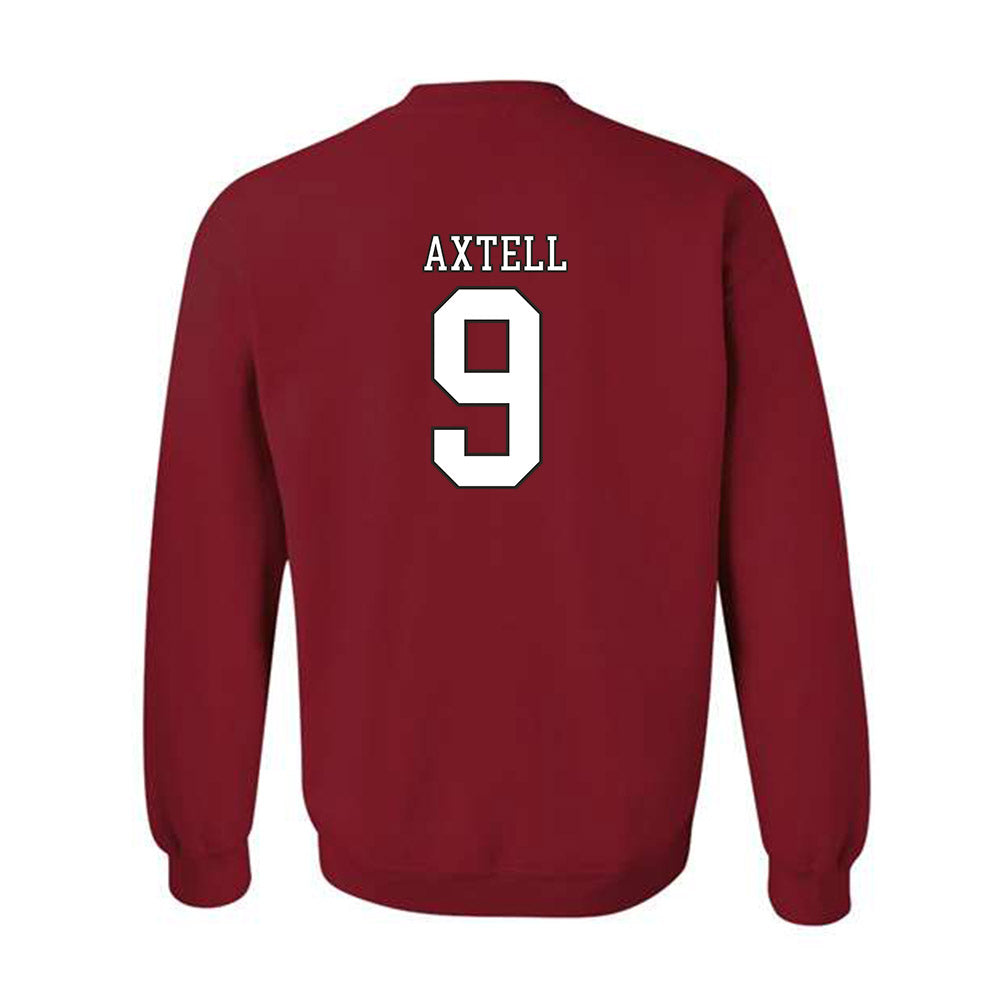 Troy - NCAA Women's Volleyball : Ashlynn Axtell - Generic Shersey Crewneck Sweatshirt-1