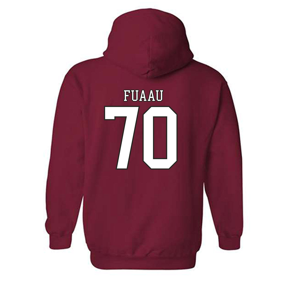 Troy - NCAA Football : Casey Fuaau - Generic Shersey Hooded Sweatshirt-1