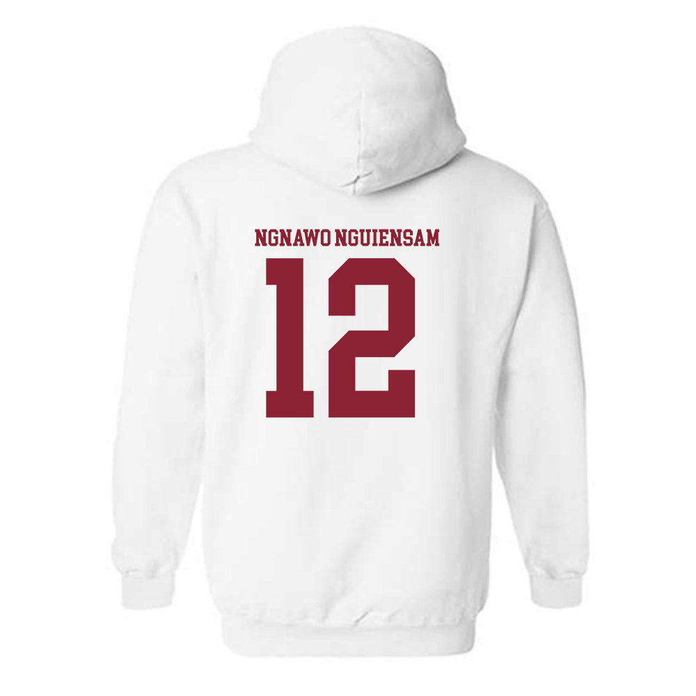 Troy - NCAA Women's Basketball : Maeva de la Fortuna Ngnawo Nguiensam - Generic Shersey Hooded Sweatshirt-1
