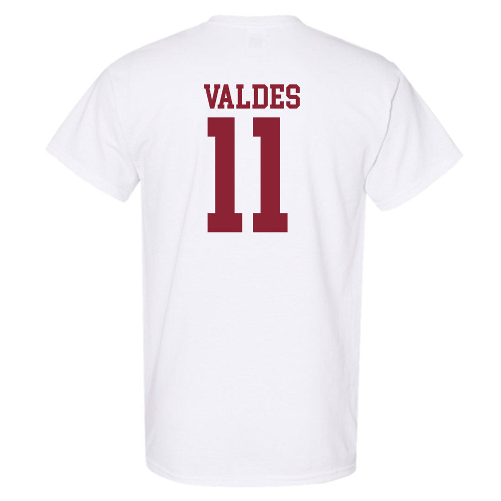 Troy - NCAA Men's Basketball : Victor Valdes - Generic Shersey T-Shirt-1