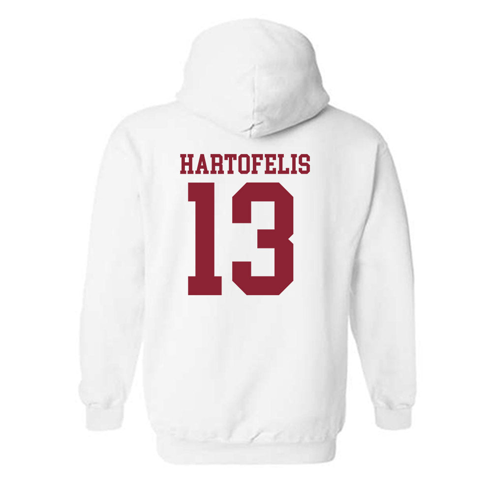 Troy - NCAA Women's Soccer : Isabella Hartofelis - Generic Shersey Hooded Sweatshirt-1