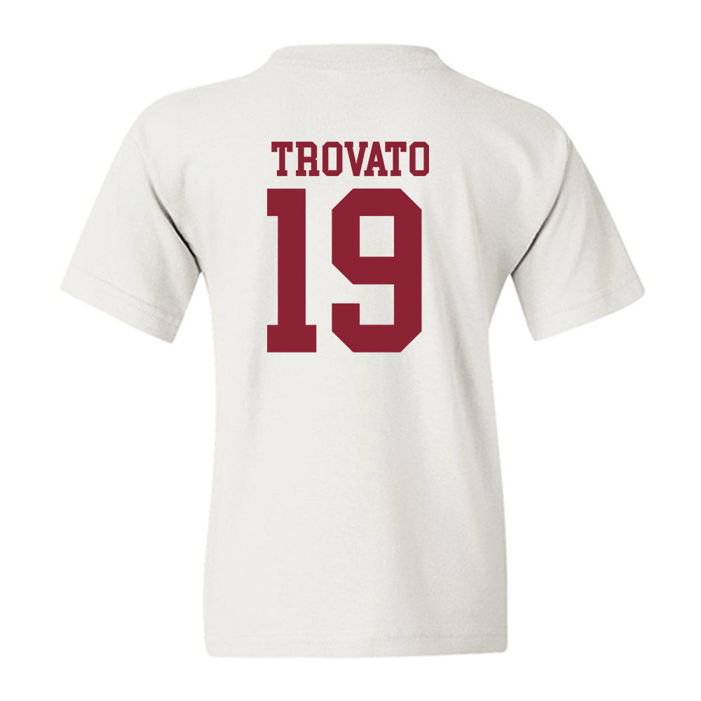 Troy - NCAA Women's Soccer : Danielle Trovato - Generic Shersey Youth T-Shirt-1