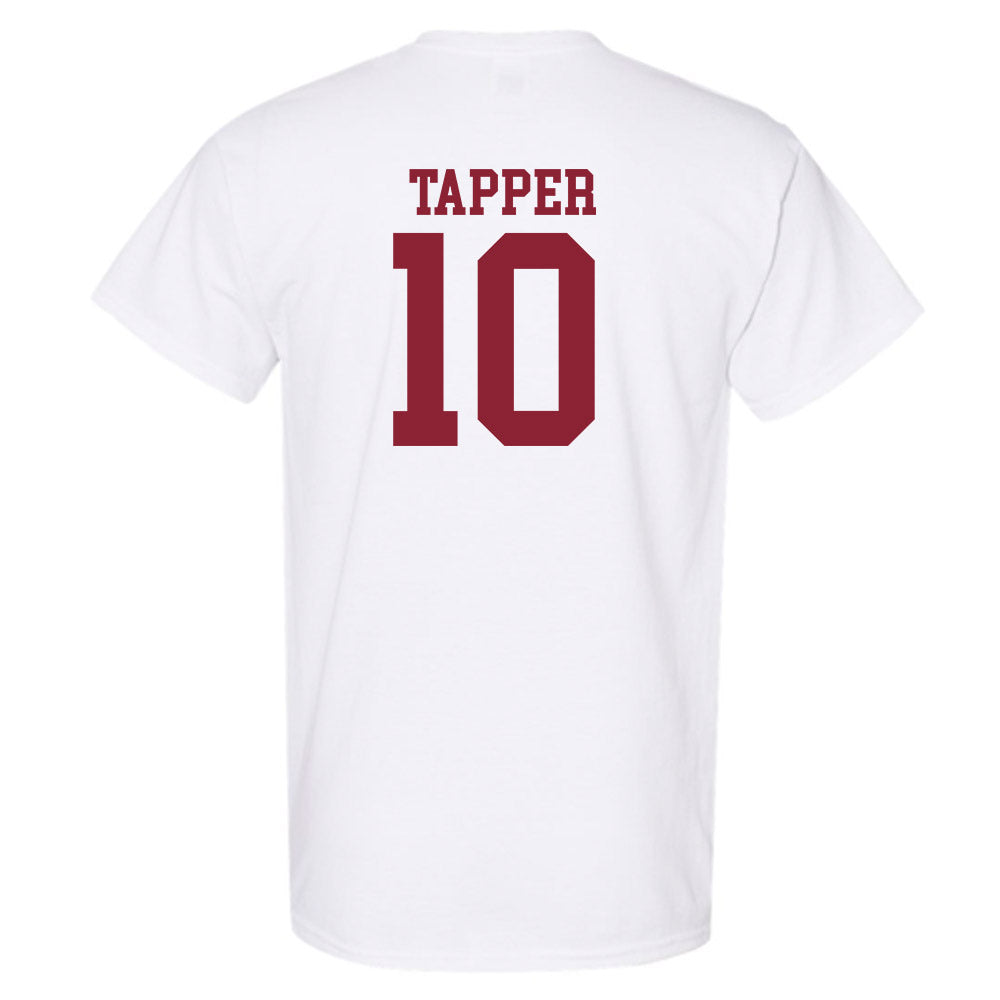 Troy - NCAA Baseball : Brock Tapper - Generic Sports Shersey T-Shirt-1