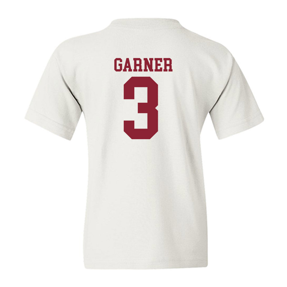 Troy - NCAA Baseball : Cole Garner - Generic Sports Shersey Youth T-Shirt-1