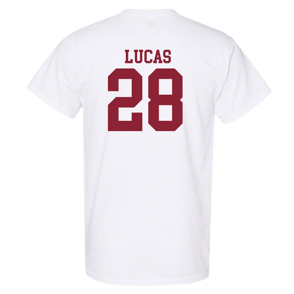 Troy - NCAA Baseball : Jackson Lucas - Generic Sports Shersey T-Shirt-1
