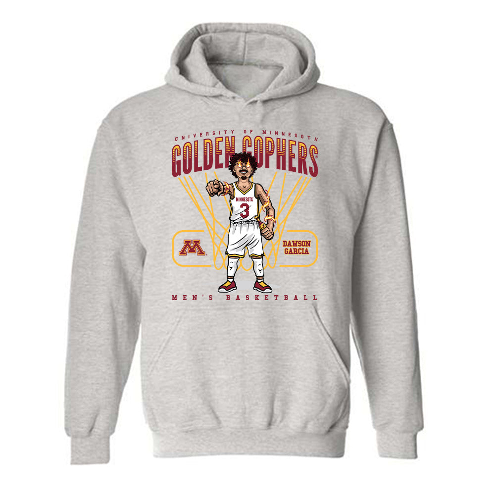Minnesota - NCAA Men's Basketball : Dawson Garcia Hooded Sweatshirt