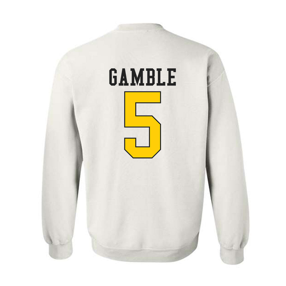 App State - NCAA Football : Zyeir Gamble - Generic Shersey Crewneck Sweatshirt-1