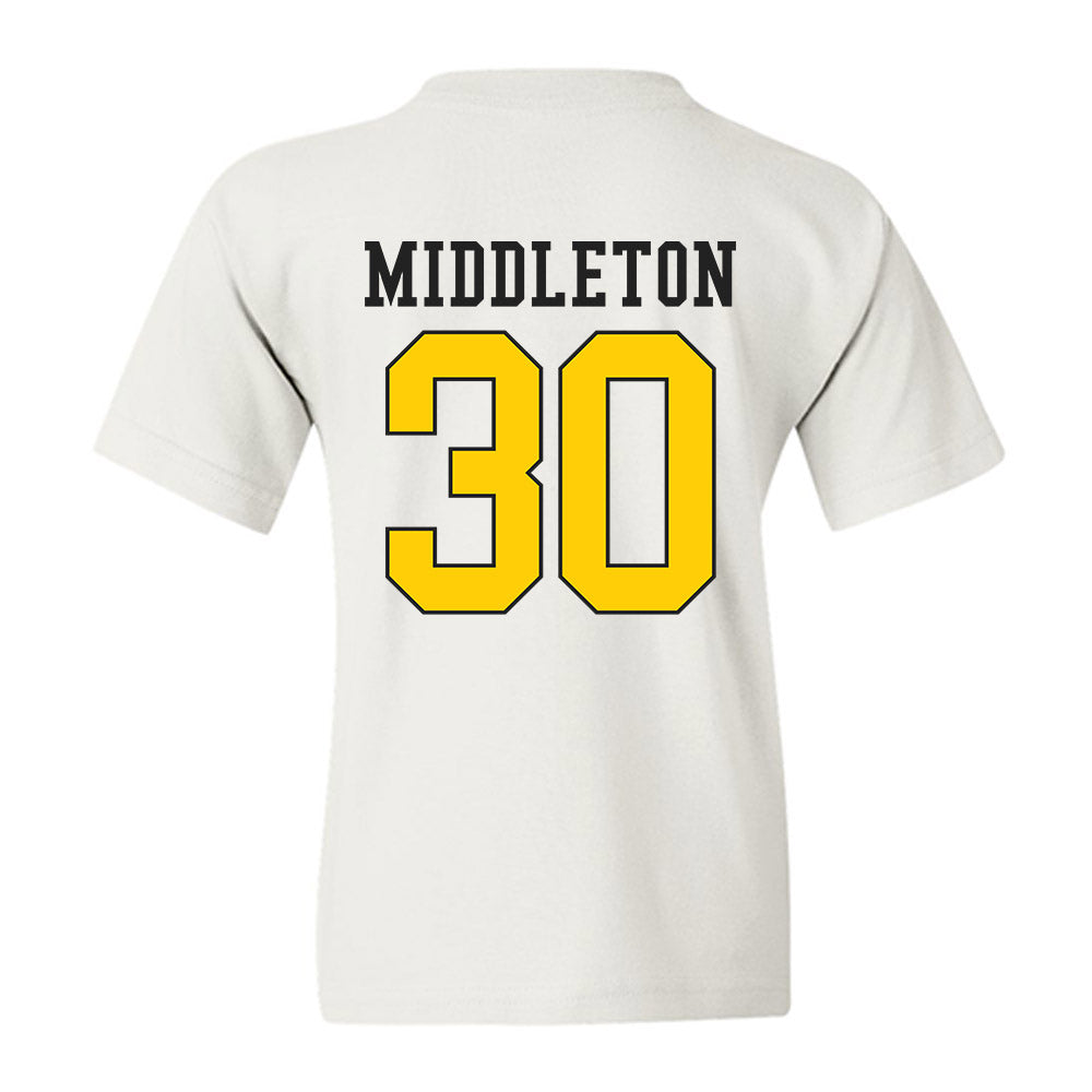 App State - NCAA Baseball : Mason Middleton - Generic Shersey Youth T-Shirt-1