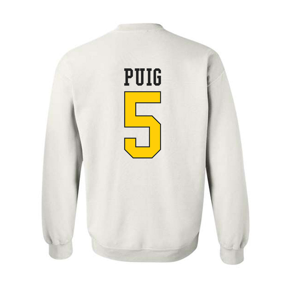 App State - NCAA Baseball : Ethan Puig - Generic Shersey Crewneck Sweatshirt-1