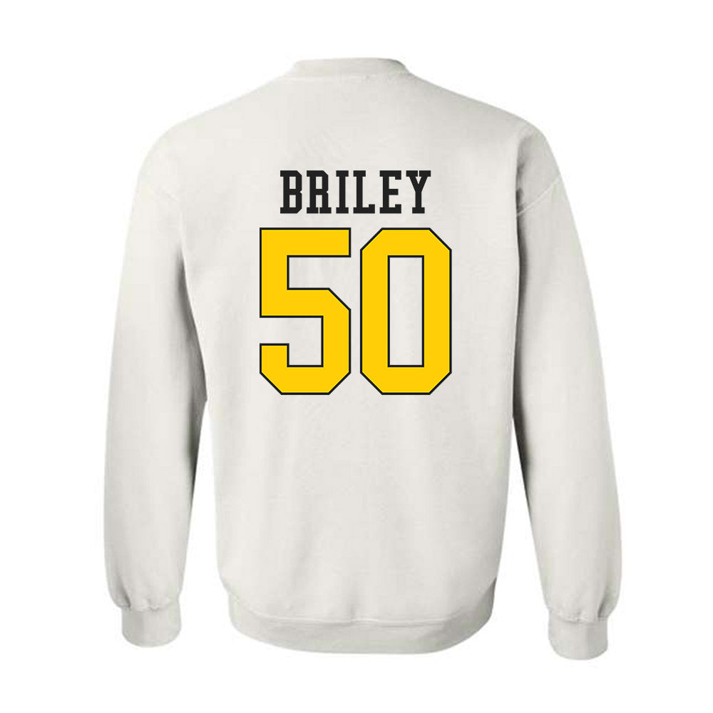 App State - NCAA Football : Jackson Briley - Generic Shersey Crewneck Sweatshirt-1