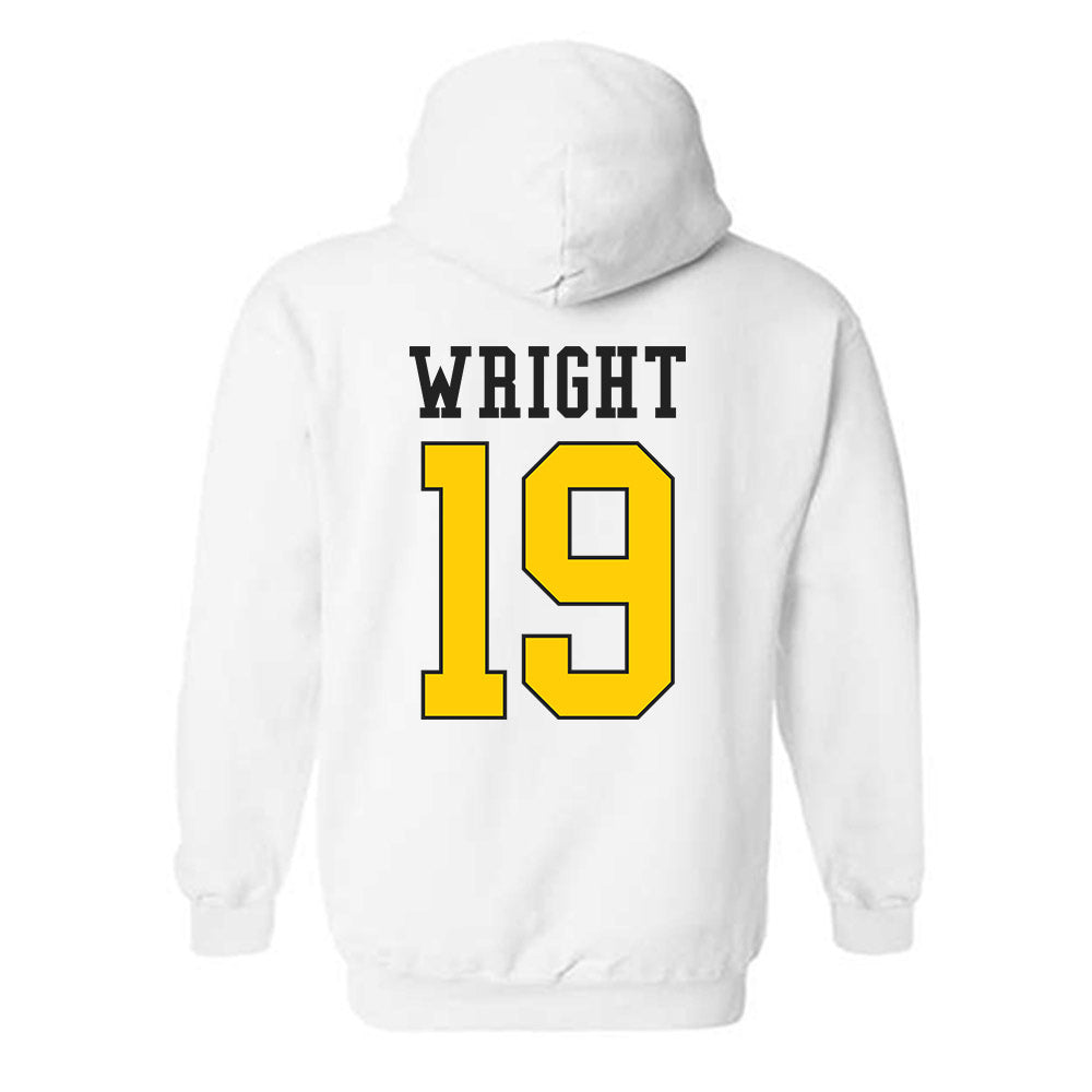App State - NCAA Baseball : Brooks Wright - Generic Shersey Hooded Sweatshirt-1