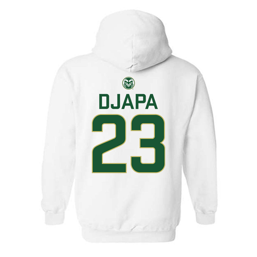 Colorado State - NCAA Men's Basketball : Nikola Djapa - Hooded Sweatshirt-1