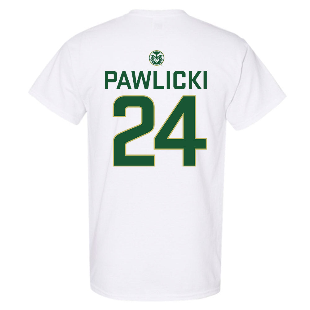 Colorado State - NCAA Women's Basketball : Olivia Pawlicki - T-Shirt-1